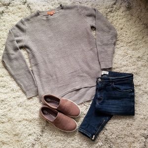 EUC Joe Fresh waffle knit sweater